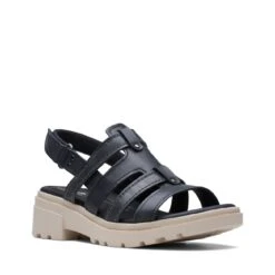 Clarks Coast Shine Black Leather 10 Clarks Coast Shine Black Leather -Clarks 26171725 W 2