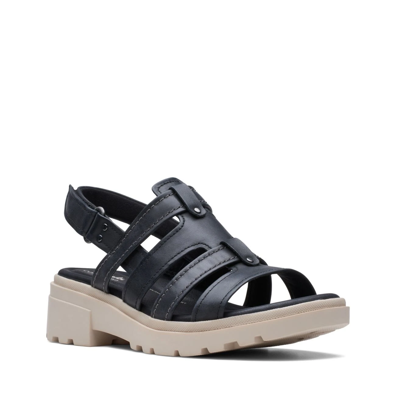 Clarks Coast Shine Black Leather 4 Clarks Coast Shine Black Leather - Image 2