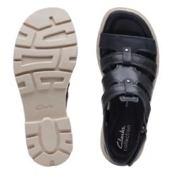 Clarks Coast Shine Black Leather 15 Clarks Coast Shine Black Leather -Clarks 26171725 W 7