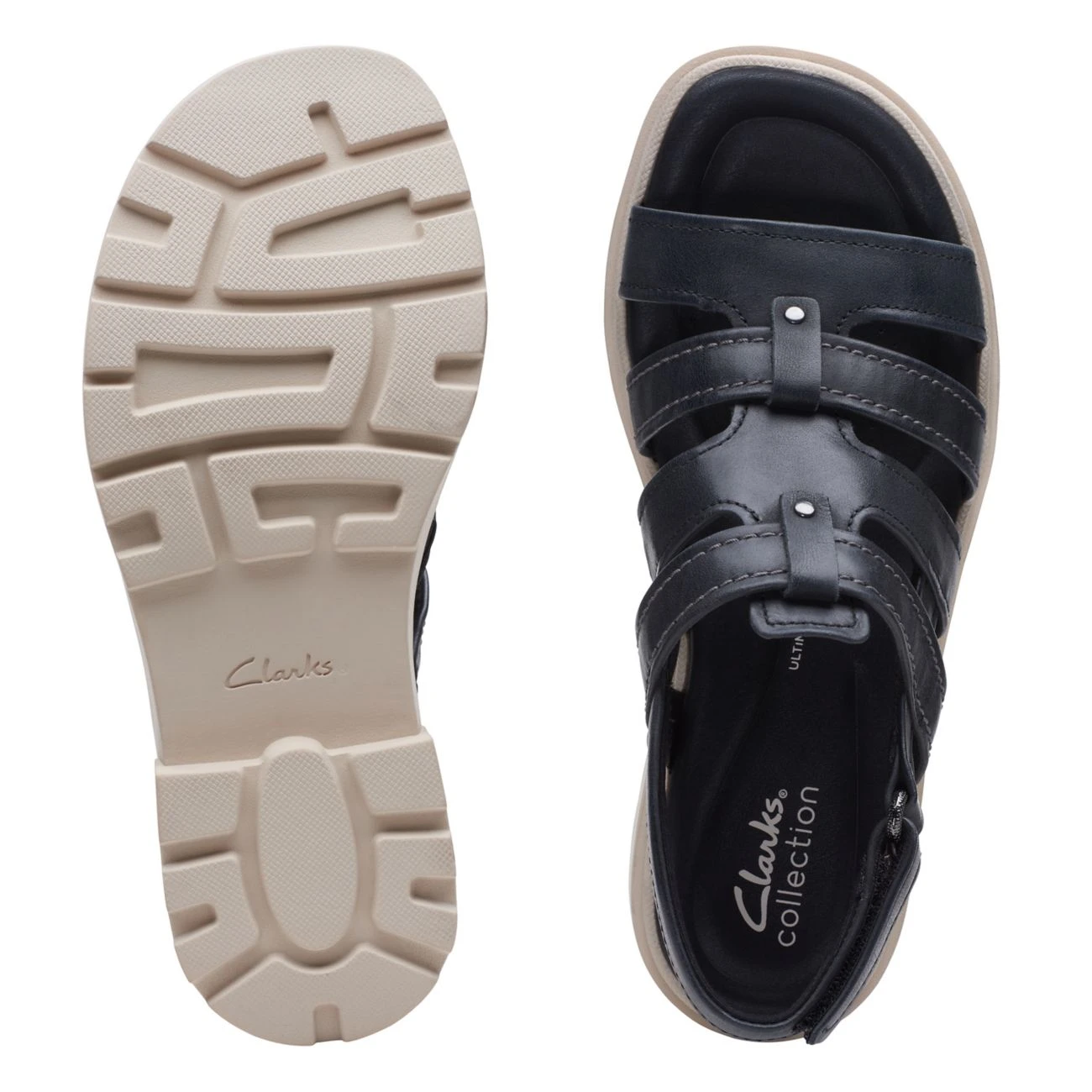 Clarks Coast Shine Black Leather 9 Clarks Coast Shine Black Leather - Image 7