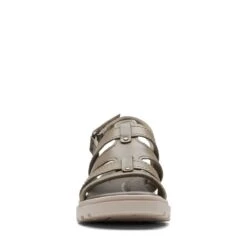 Clarks Coast Shine Olive Leather -Clarks 26171726 W 3
