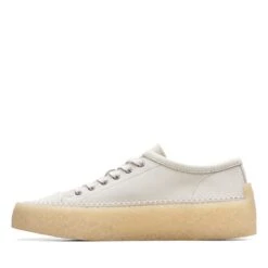 Clarks Caravan Low White Combi -Clarks 26171746 W 5