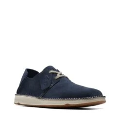 Clarks Gorsky Lace Navy Suede -Clarks 26171753 W 2