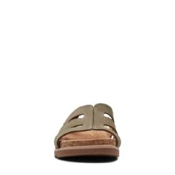 Clarks Yacht Coral Olive Nubuck -Clarks 26171762 W 3
