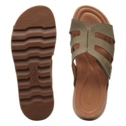 Clarks Yacht Coral Olive Nubuck -Clarks 26171762 W 7