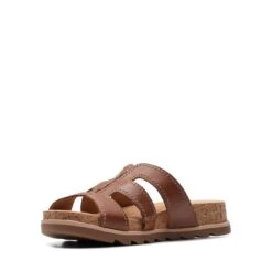 Clarks Yacht Coral Tan Leather -Clarks 26171763 W 4