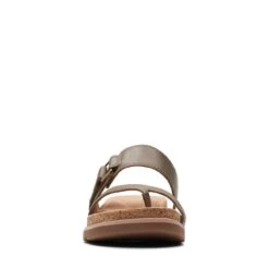 Clarks Yacht Beach Olive Leather -Clarks 26171770 W 3