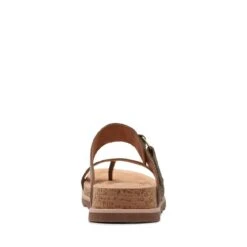Clarks Yacht Beach Olive Leather -Clarks 26171770 W 6