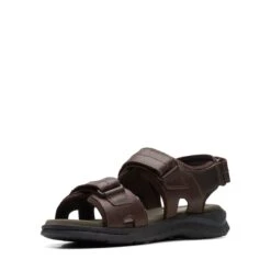 Clarks Walkford Walk Dark Brown -Clarks 26171796 W 4