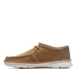 Clarks Colehill Easy Dark Sand Nubuck -Clarks 26171825 W 5