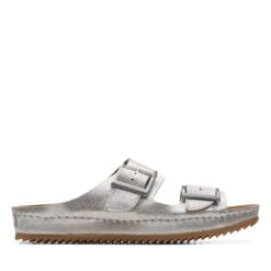 Clarks Brookleigh Sun Silver Leather