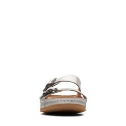Clarks Brookleigh Sun Silver Leather -Clarks 26171857 W 3