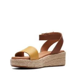 Clarks Kimmei Ivy Dark Tan Combination -Clarks 26171871 W 4