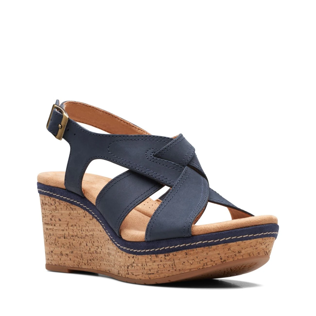 Clarks Elleri Rae Navy Nubuck 4 Clarks Elleri Rae Navy Nubuck - Image 2