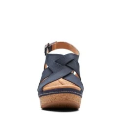 Clarks Elleri Rae Navy Nubuck 11 Clarks Elleri Rae Navy Nubuck -Clarks 26171961 W 3