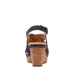 Clarks Elleri Rae Navy Nubuck 14 Clarks Elleri Rae Navy Nubuck -Clarks 26171961 W 6