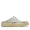 Clarks Wallabee Cup Lo Off White Suede -Clarks 26171996 W 1