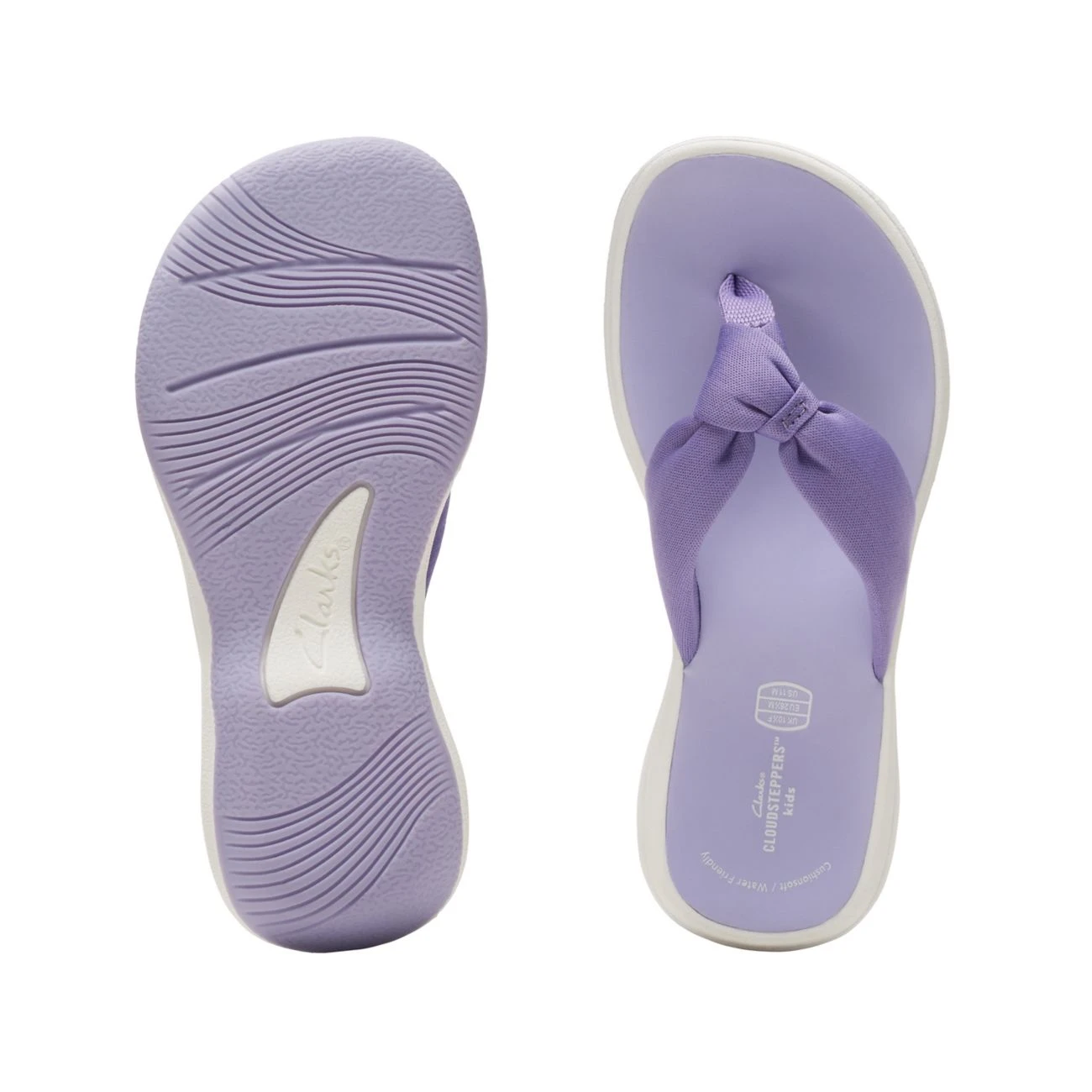 Clarks BrinkleyTye K. Lilac Synthetic 9 Clarks BrinkleyTye K. Lilac Synthetic - Image 7