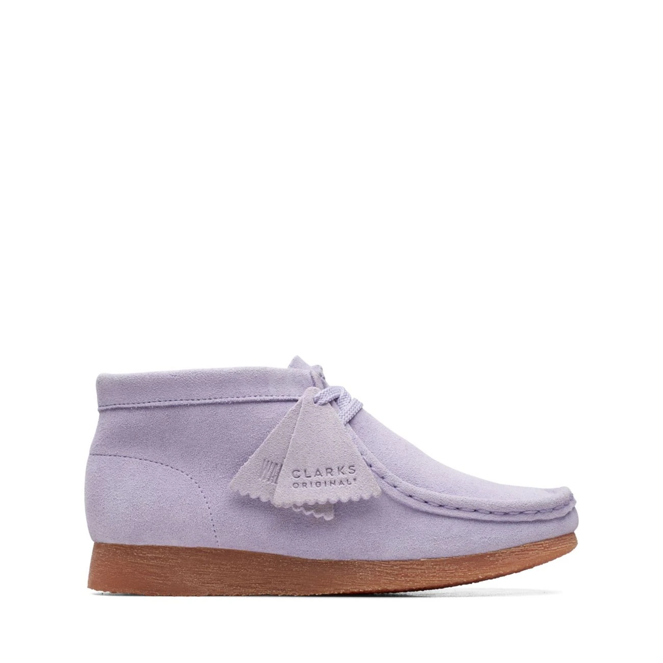 Clarks Wallabee Boot Older Lilac Suede 3 Clarks Wallabee Boot Older Lilac Suede