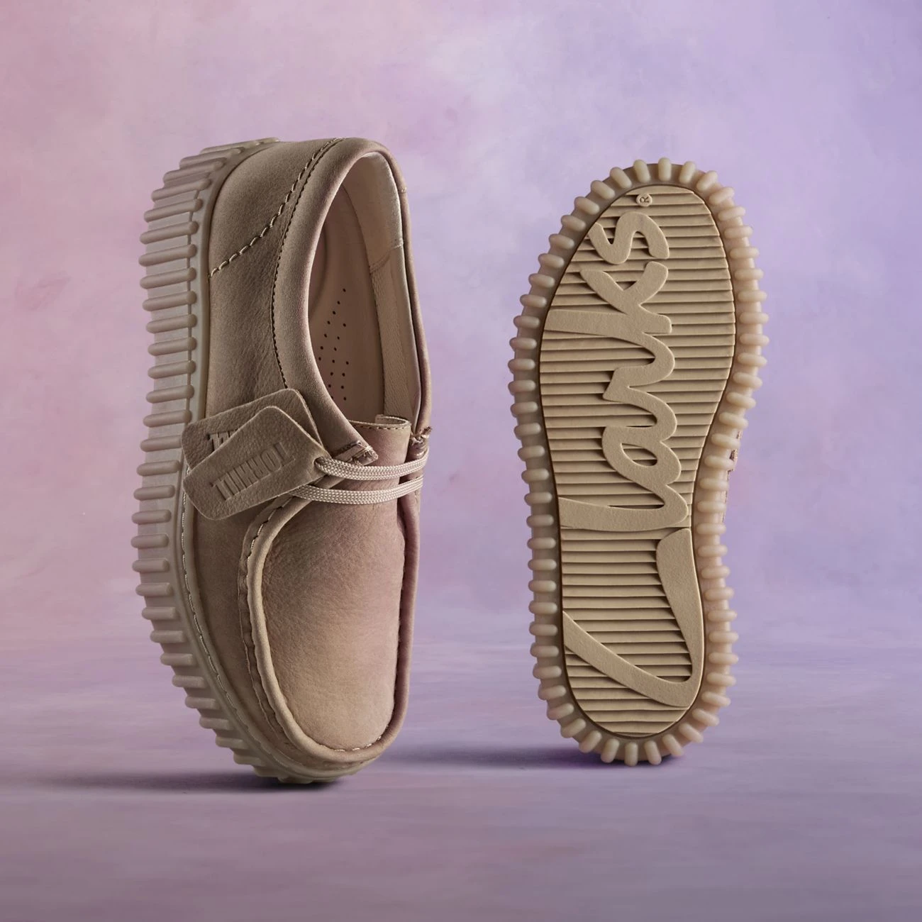 Clarks Torhill Bee Light Tan Nubuck 7 Clarks Torhill Bee Light Tan Nubuck - Image 5