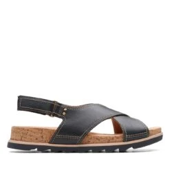 Clarks Yacht Cross Black Leather