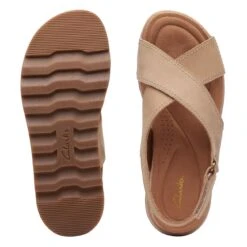 Clarks Yacht Cross Nougat -Clarks 26172153 W 7