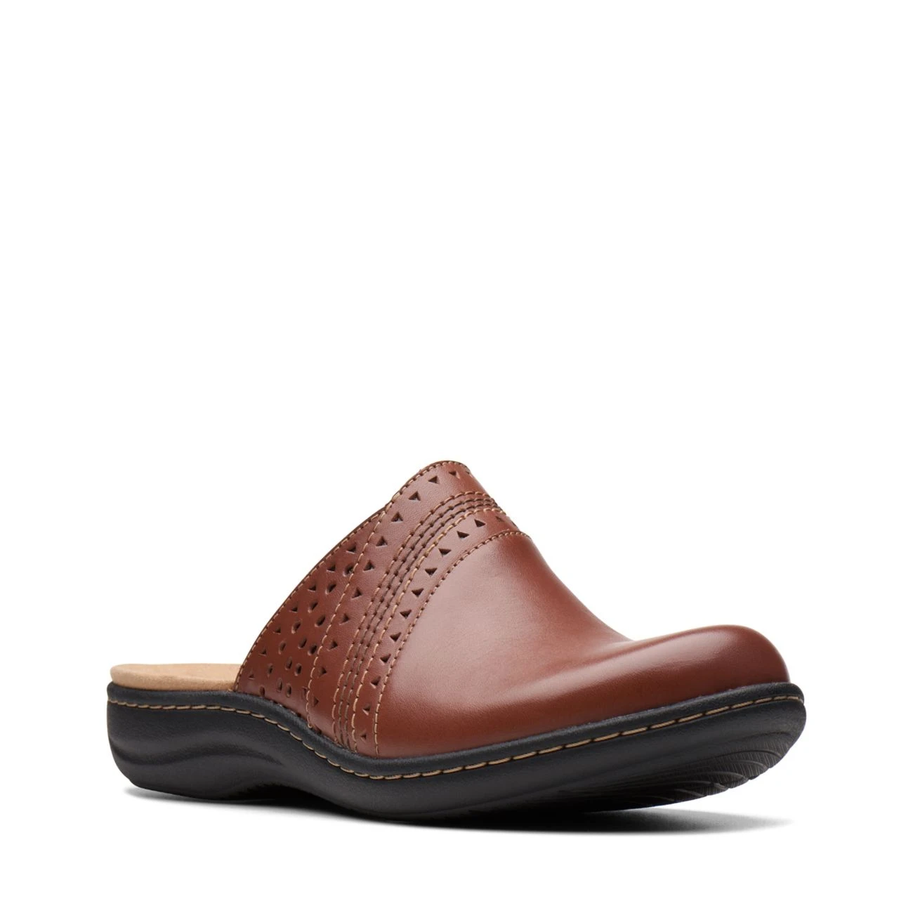 Clarks LAURIEANN EASE Dark Tan Leather 4 Clarks LAURIEANN EASE Dark Tan Leather - Image 2