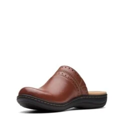 Clarks LAURIEANN EASE Dark Tan Leather 12 Clarks LAURIEANN EASE Dark Tan Leather -Clarks 26172239 W 4