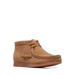Clarks Wallabee Boot Older Wheat Suede 10 Clarks Wallabee Boot Older Wheat Suede -Clarks 26172317 W 2