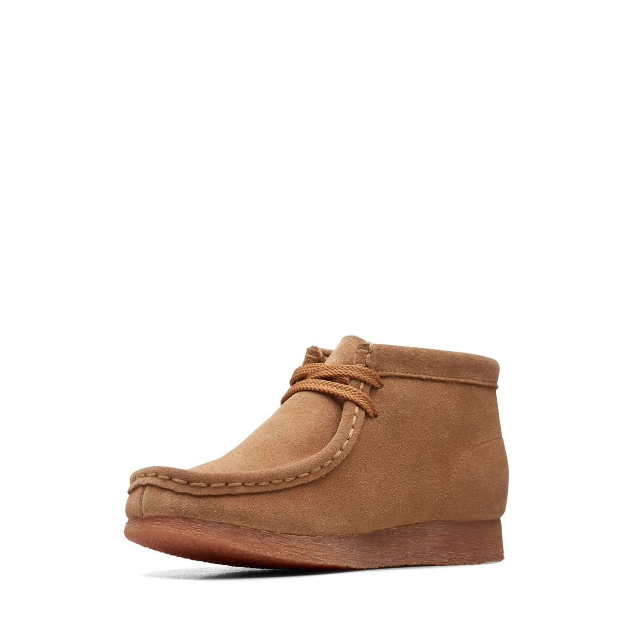 Clarks Wallabee Boot Older Wheat Suede 6 Clarks Wallabee Boot Older Wheat Suede - Image 4