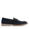 Clarks Atticus LT Slip Navy Suede -Clarks 26172441 W 1