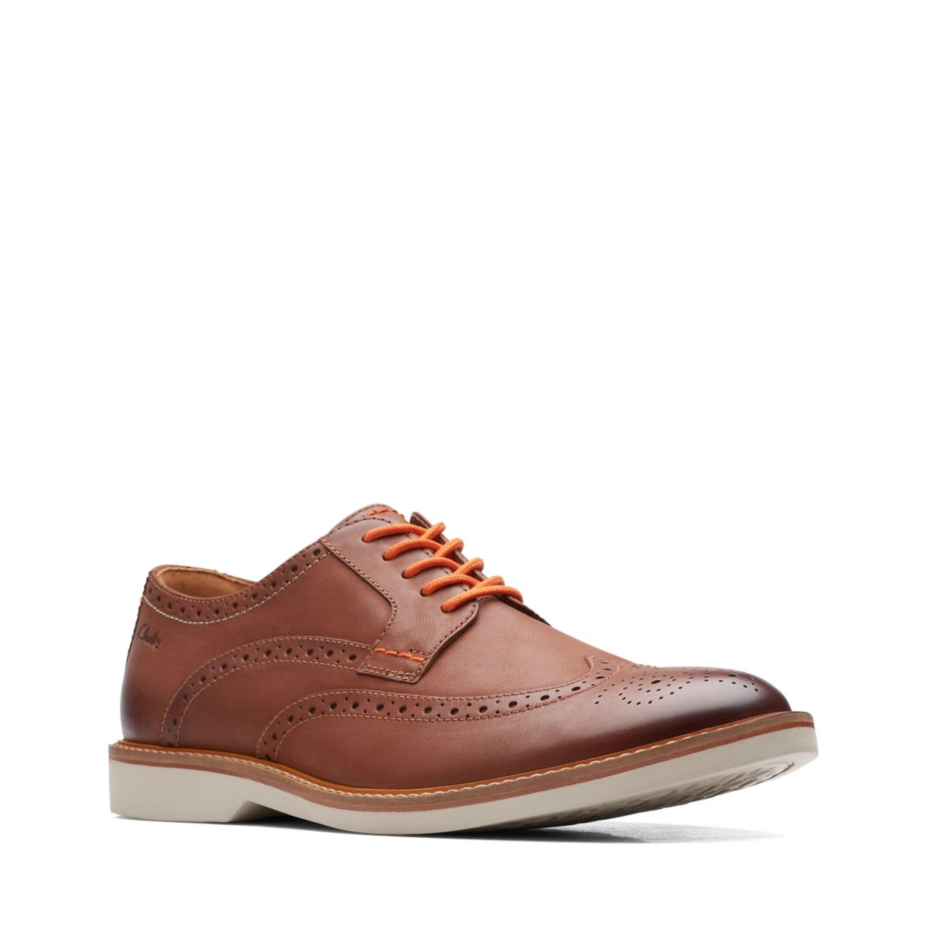 Clarks Atticus LT Limit Dark Tan Leather 4 Clarks Atticus LT Limit Dark Tan Leather - Image 2