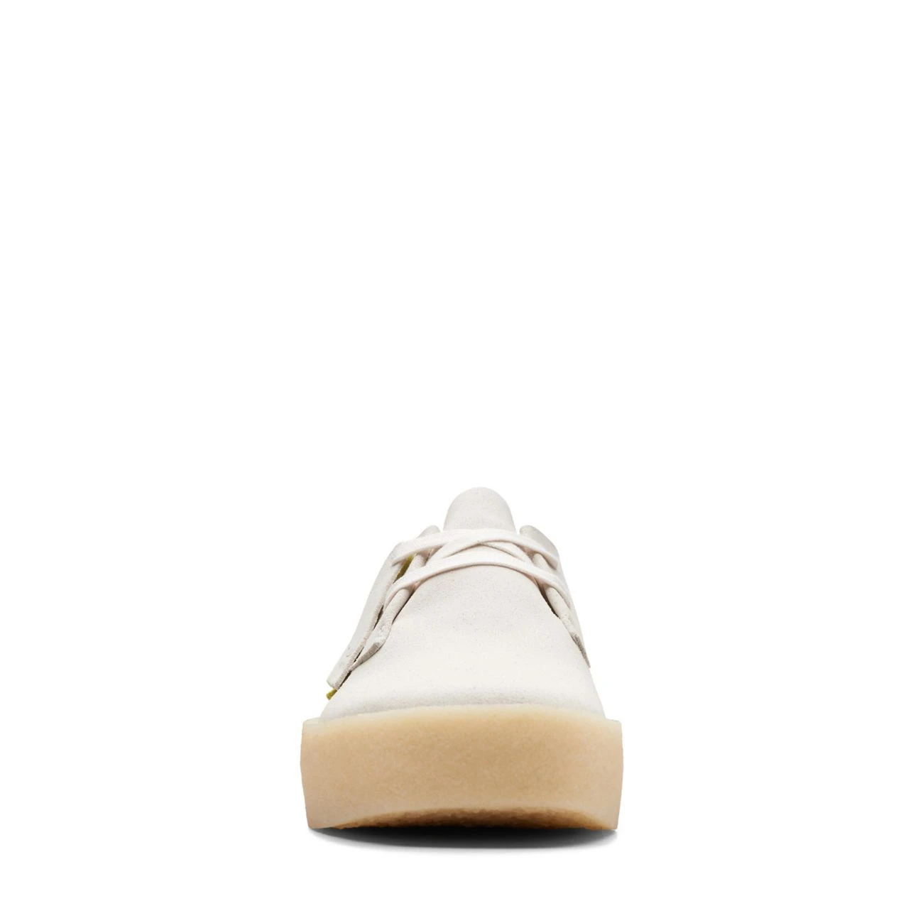 Clarks Ashcott Cup Off White Suede 5 Clarks Ashcott Cup Off White Suede - Image 3