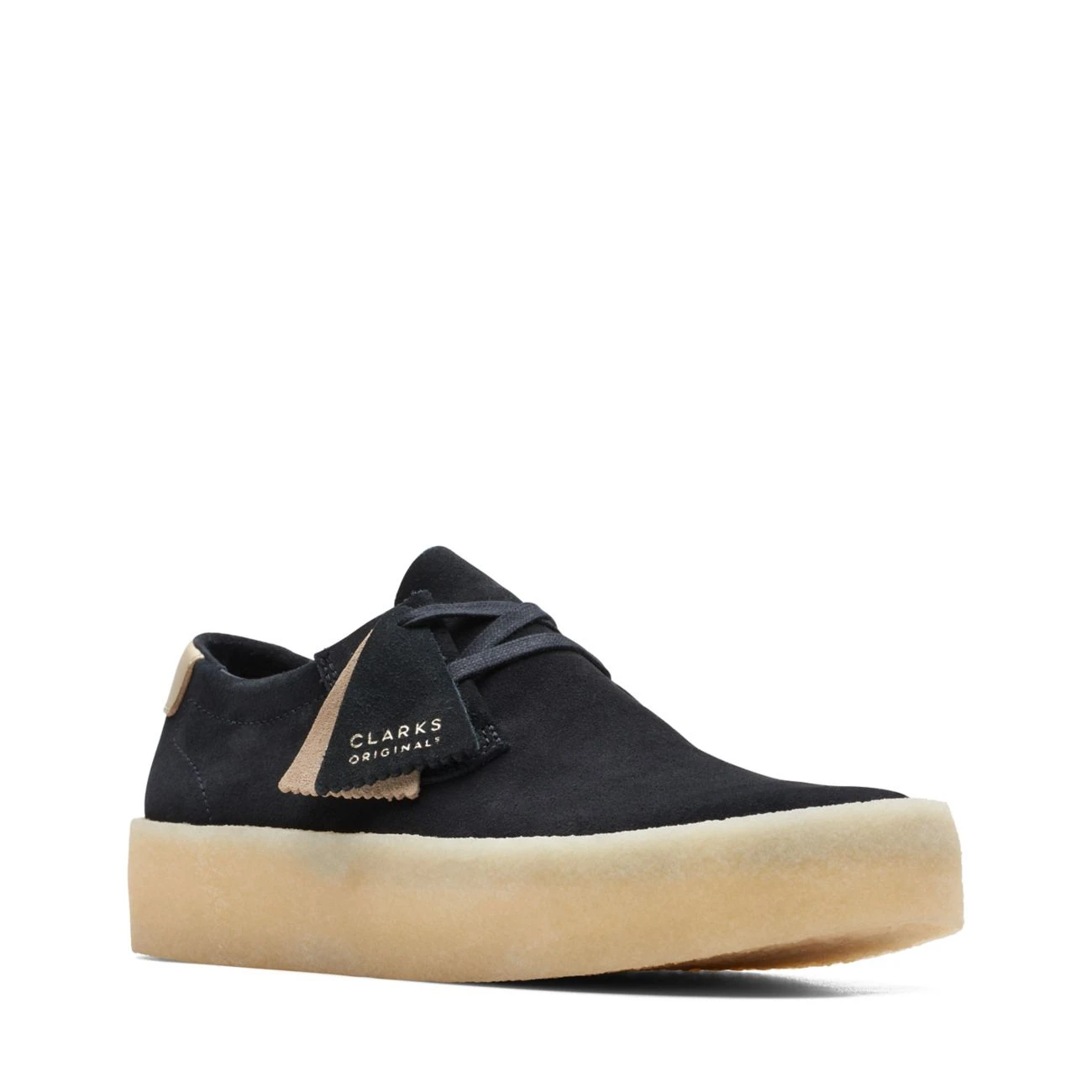 Clarks Ashcott Cup Black Suede 4 Clarks Ashcott Cup Black Suede - Image 2