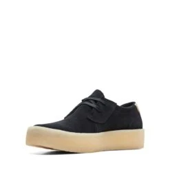 Clarks Ashcott Cup Black Suede 12 Clarks Ashcott Cup Black Suede -Clarks 26172526 W 4