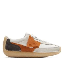 Clarks Natalie Run White/Orange