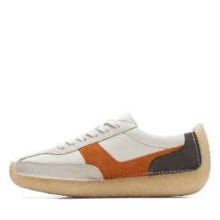 Clarks Natalie Run White/Orange -Clarks 26172565 W 5