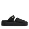 Clarks Crepe Slide Black Nubuck 2 Clarks Crepe Slide Black Nubuck -Clarks 26172567 W 1