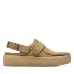 Clarks WallaCup Strap Maple Suede