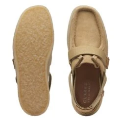 Clarks WallaCup Strap Maple Suede -Clarks 26172570 W 7