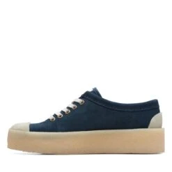Clarks Tor Hoop Navy Suede -Clarks 26172599 W 5