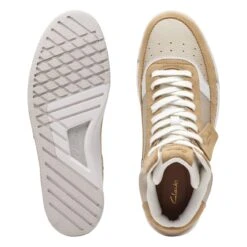 Clarks Craft Court Top Dark Sand Combi 15 Clarks Craft Court Top Dark Sand Combi -Clarks 26172676 W 7