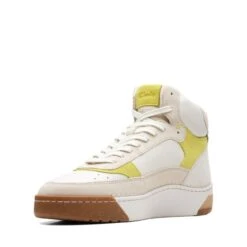 Clarks Craft Court Top White Multi -Clarks 26172677 W 4