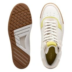 Clarks Craft Court Top White Multi -Clarks 26172677 W 7