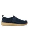 Clarks 8th St Rossendale Dark Navy -Clarks 26172715 W 1