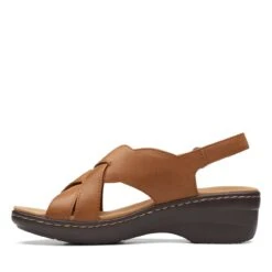 Clarks Merliah Echo Tan Leather 13 Clarks Merliah Echo Tan Leather -Clarks 26172748 W 5