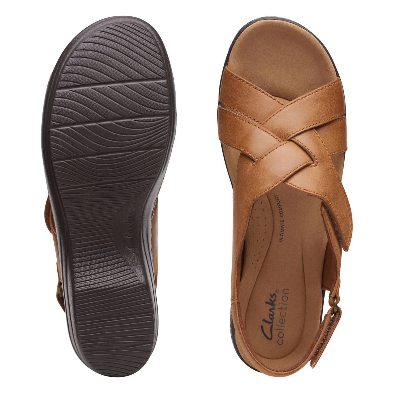 Clarks Merliah Echo Tan Leather 9 Clarks Merliah Echo Tan Leather - Image 7