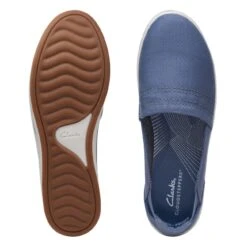 Clarks Breeze Step II Denim Blue -Clarks 26172776 W 7