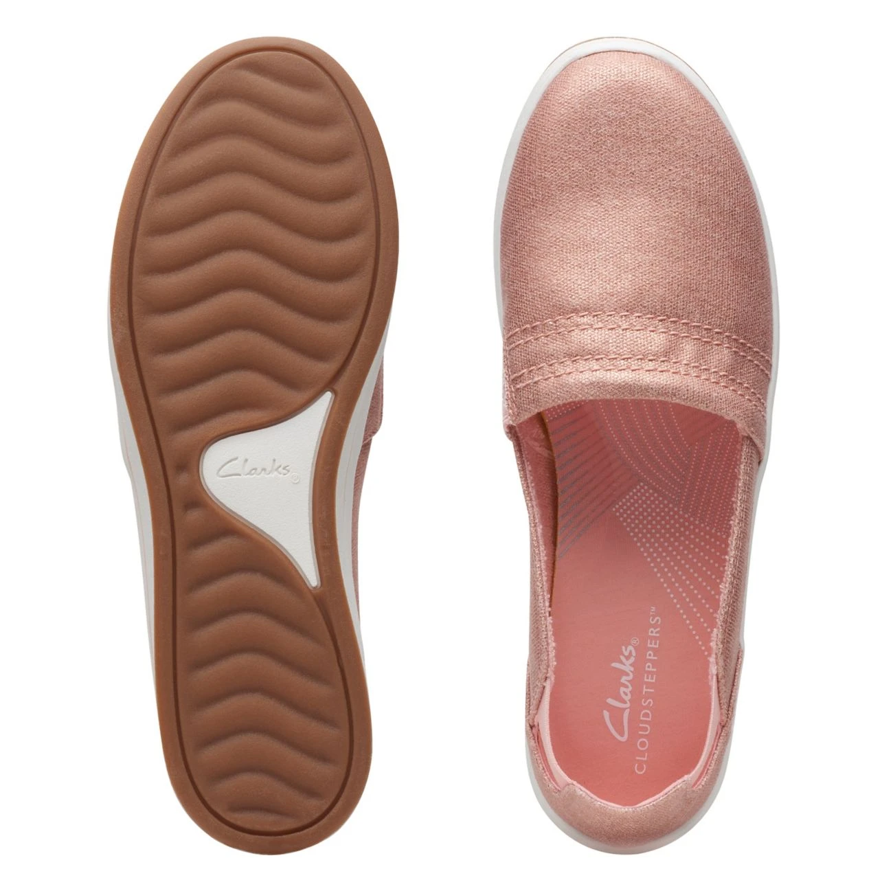 Clarks Breeze Step II Pink Metallic 9 Clarks Breeze Step II Pink Metallic - Image 7