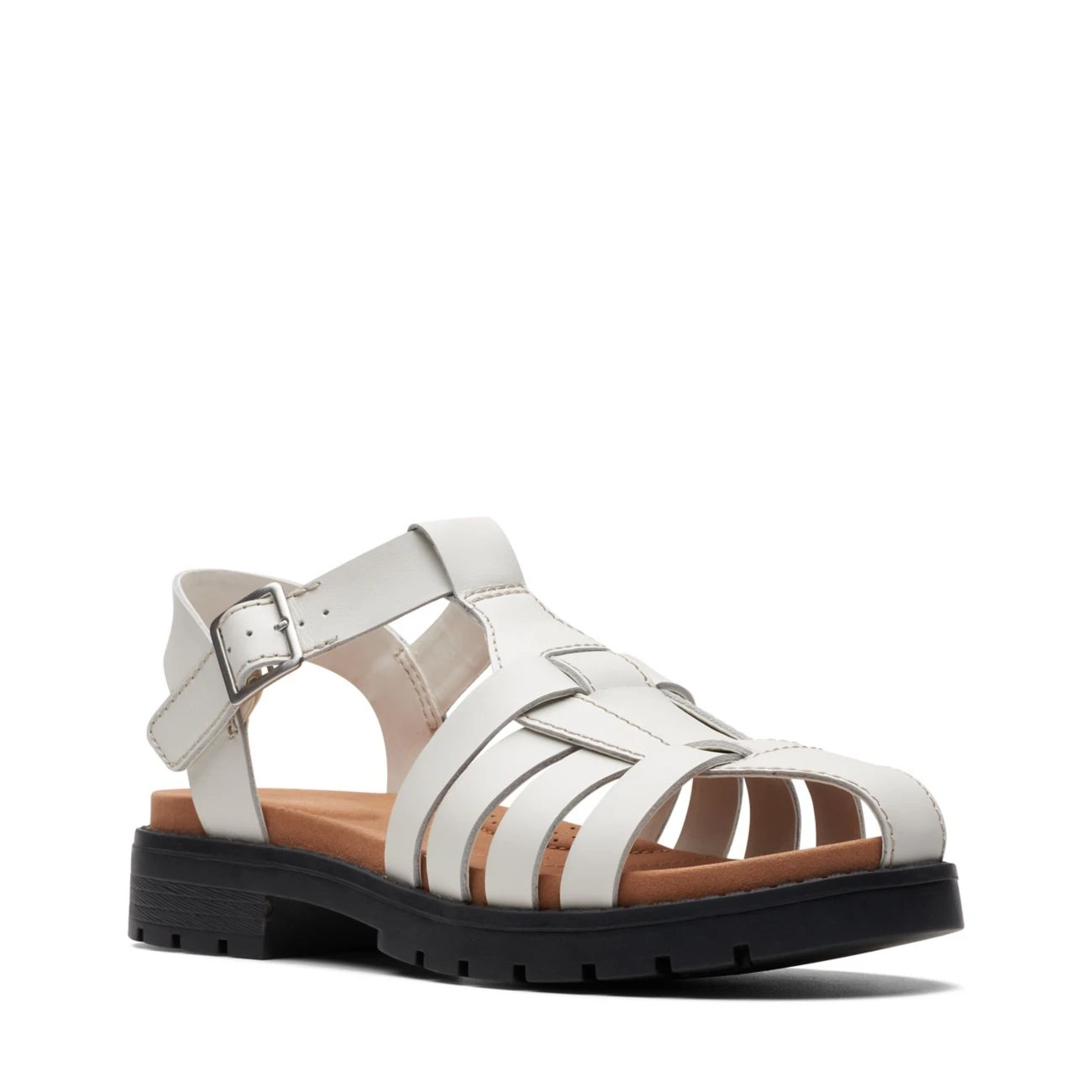 Clarks Orinoco Band Off White Leather 4 Clarks Orinoco Band Off White Leather - Image 2